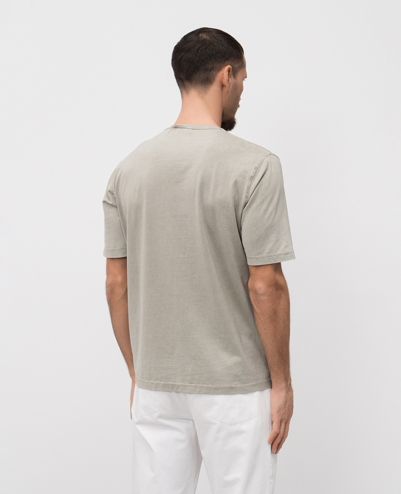 

Khaki T-shirt Cashmere&Whiskey