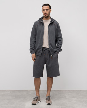 Brunello Cucinelli Gray shorts MW8633318G