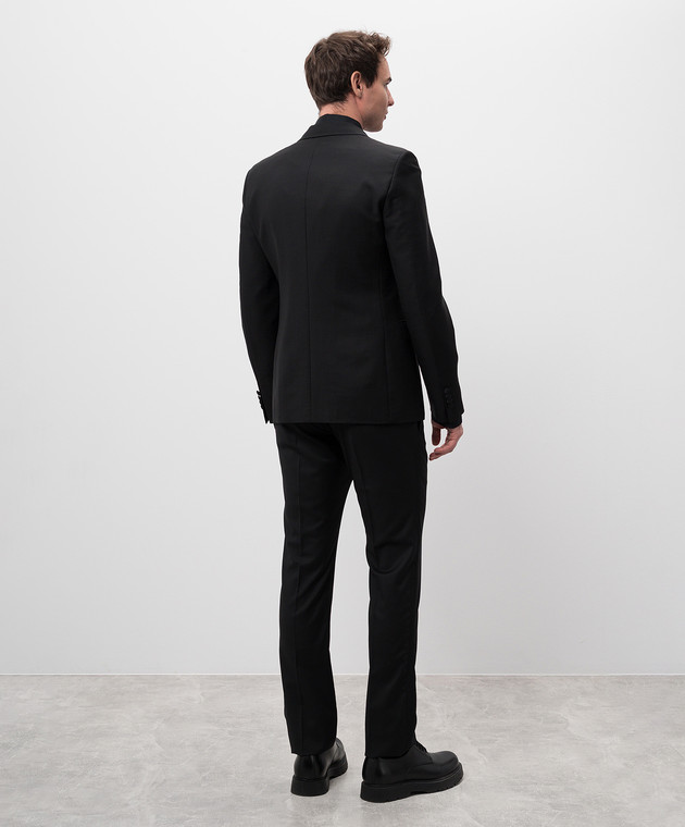 Prada - Black mohair and wool suit UAF4201KNB - shop with European