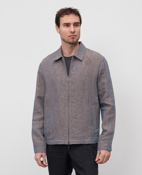 CAPOBIANCO Linen jacket 18M347MT00