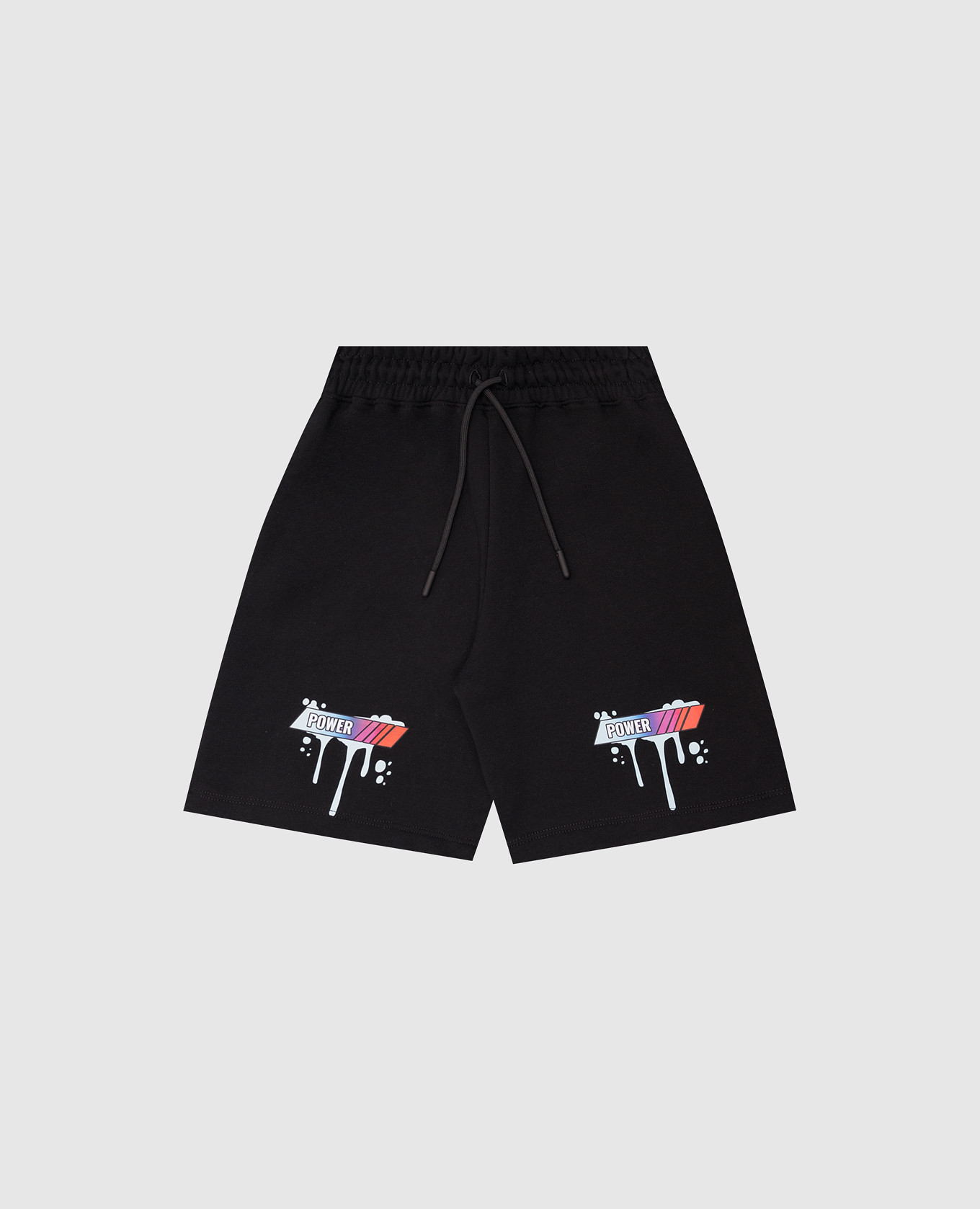 

Children's black shorts Characters Fight Sprayground