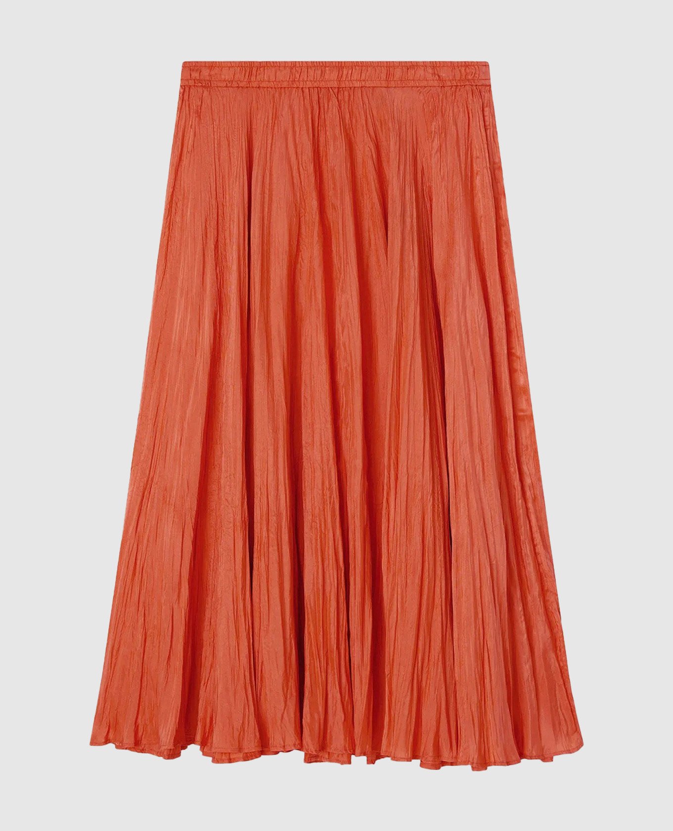 

Sulli's orange skirt JOSEPH