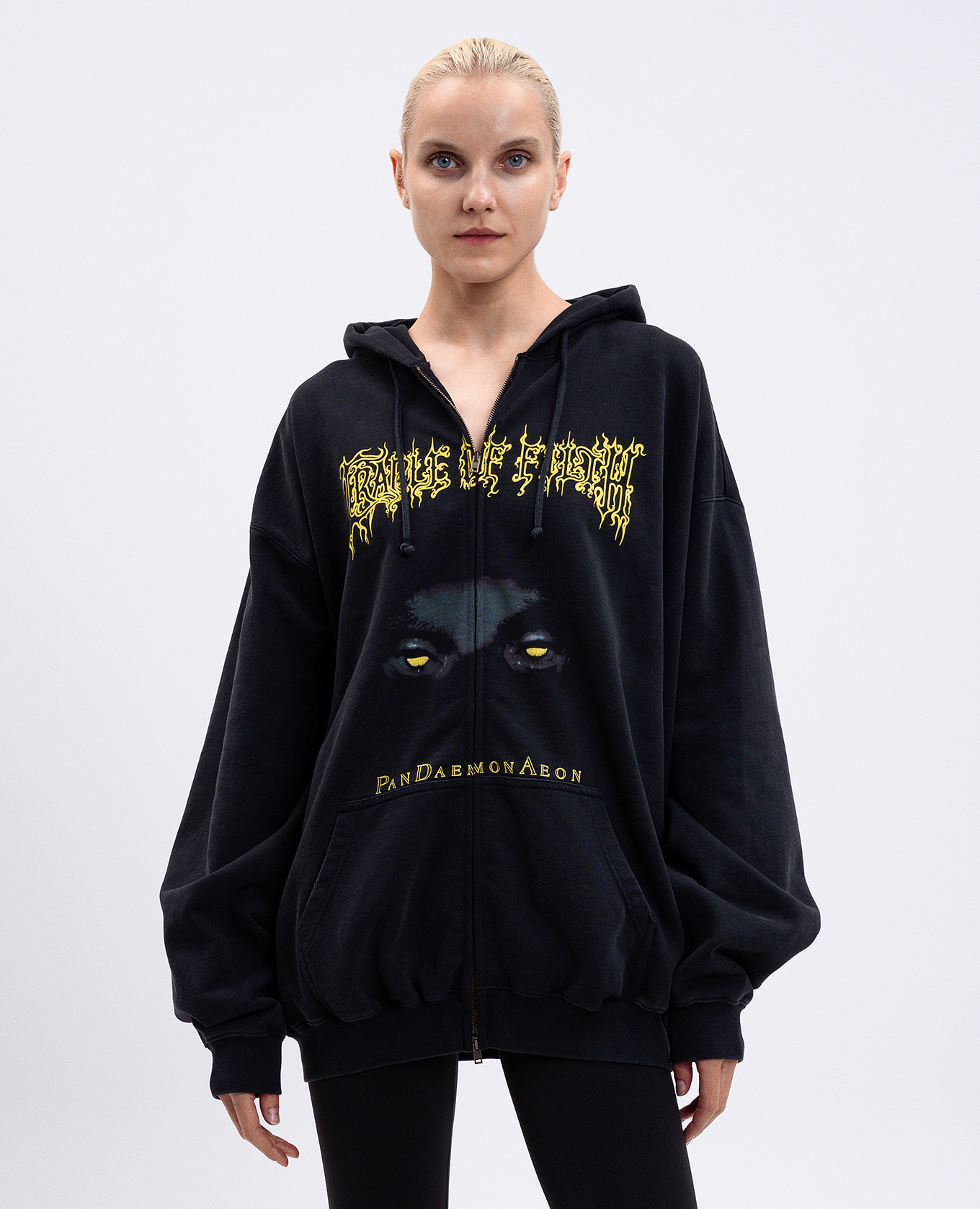 

Black sports jacket with print Vetements