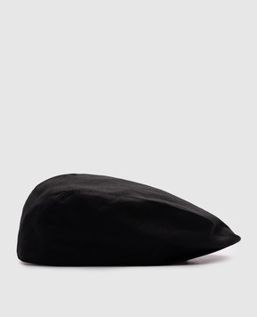 Dolce&Gabbana Black linen cap GH587AFU4JB