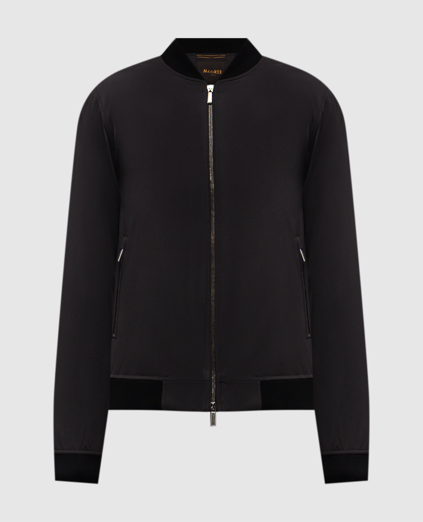 

Black down bomber jacket BADOERI MooRER