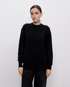 Toteme Black cashmere jumper 254WRT0613YA0222