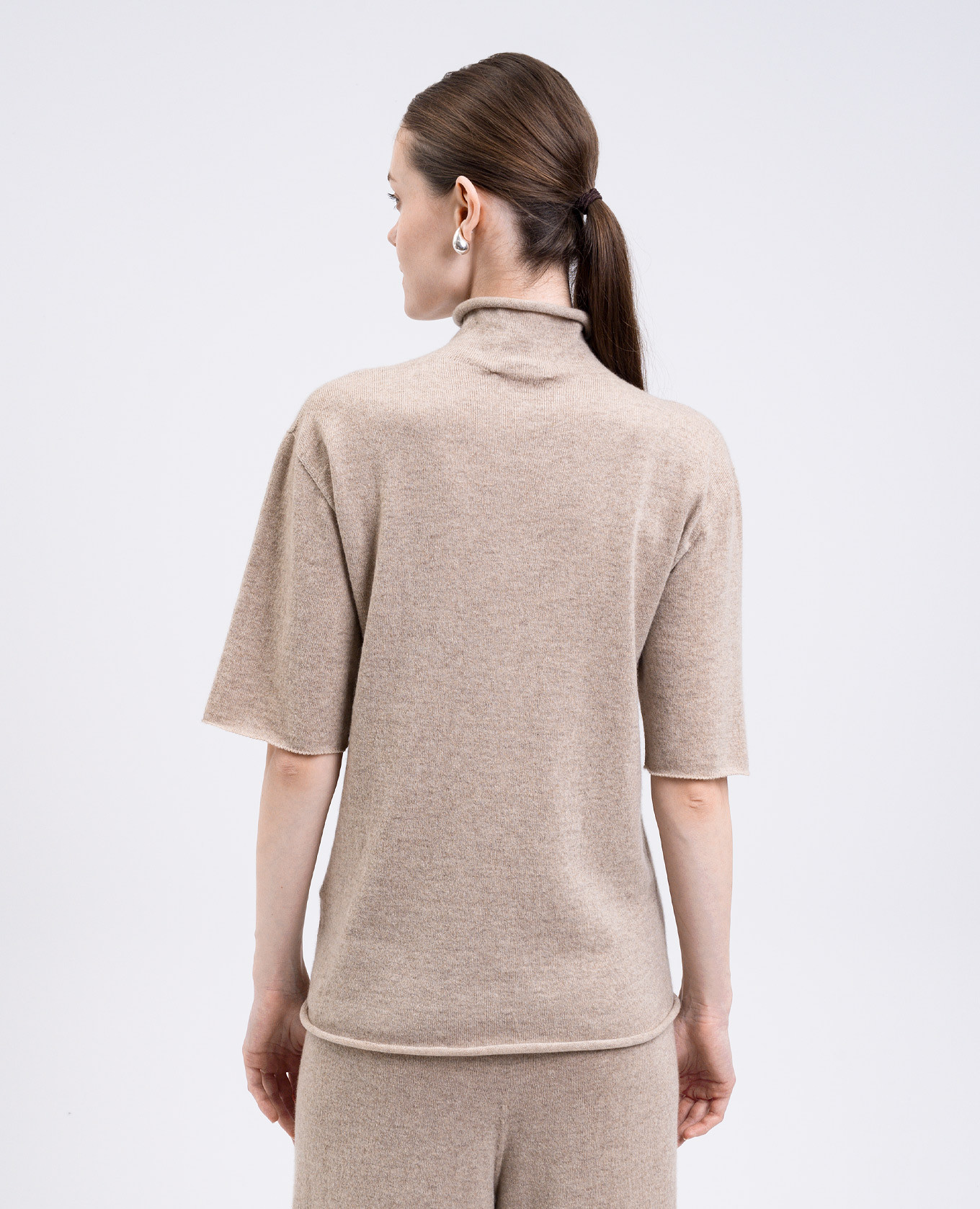 

Beige cashmere top Jil Sander
