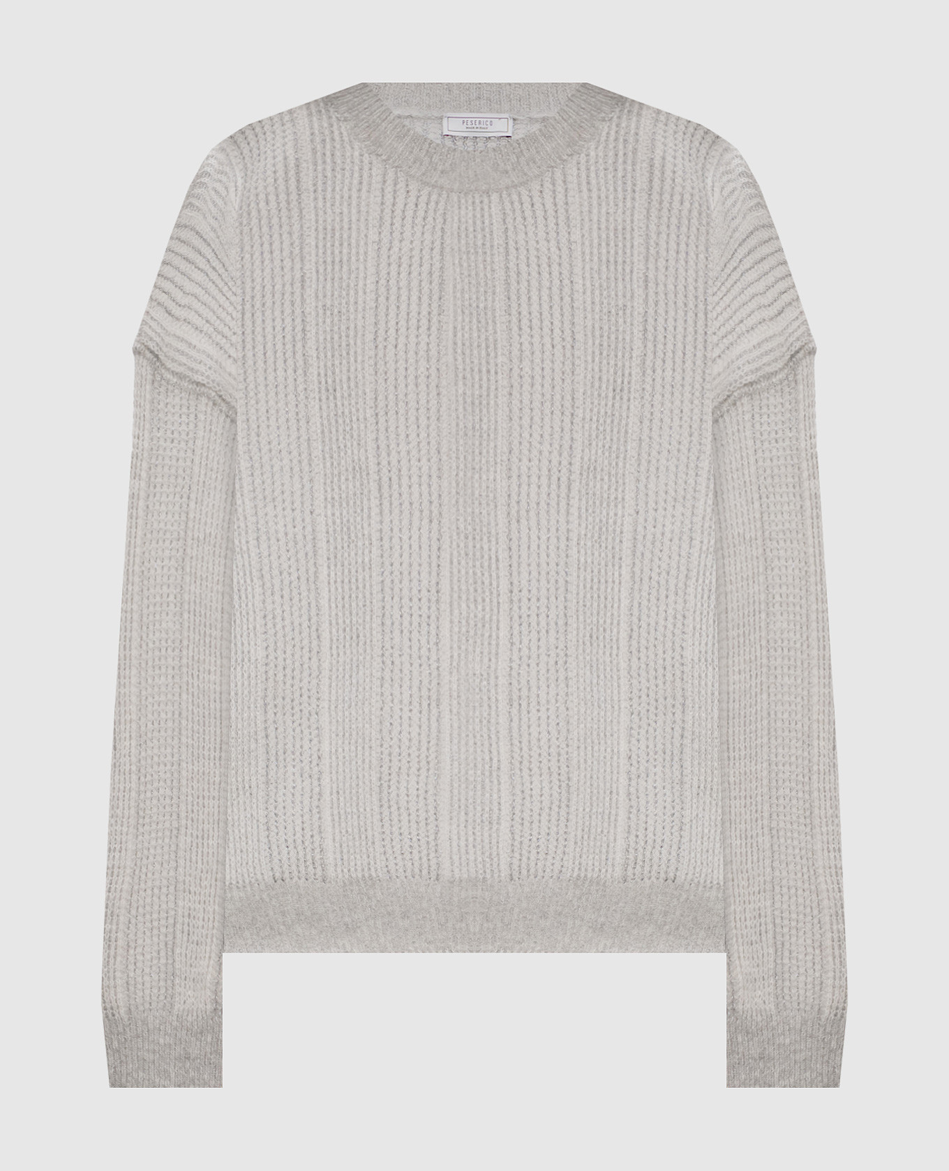 

Gray alpaca wool sweater with lurex Peserico, Grey