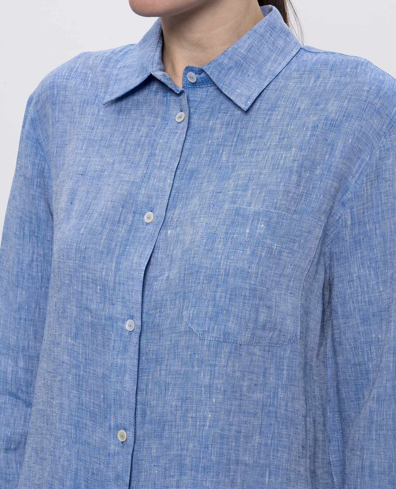

Blue ELISE linen shirt Max Mara