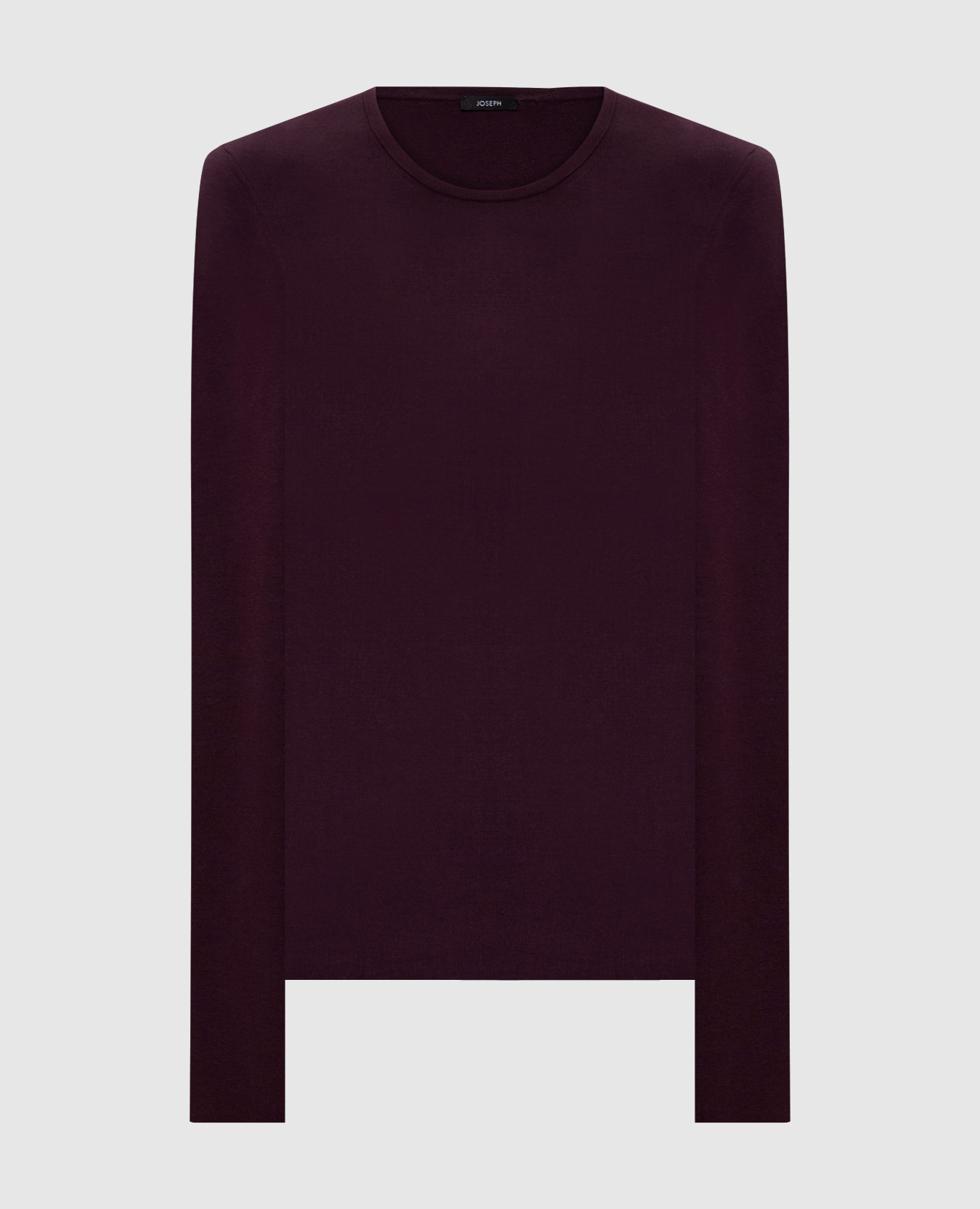 

Burgundy sweater with silk JOSEPH