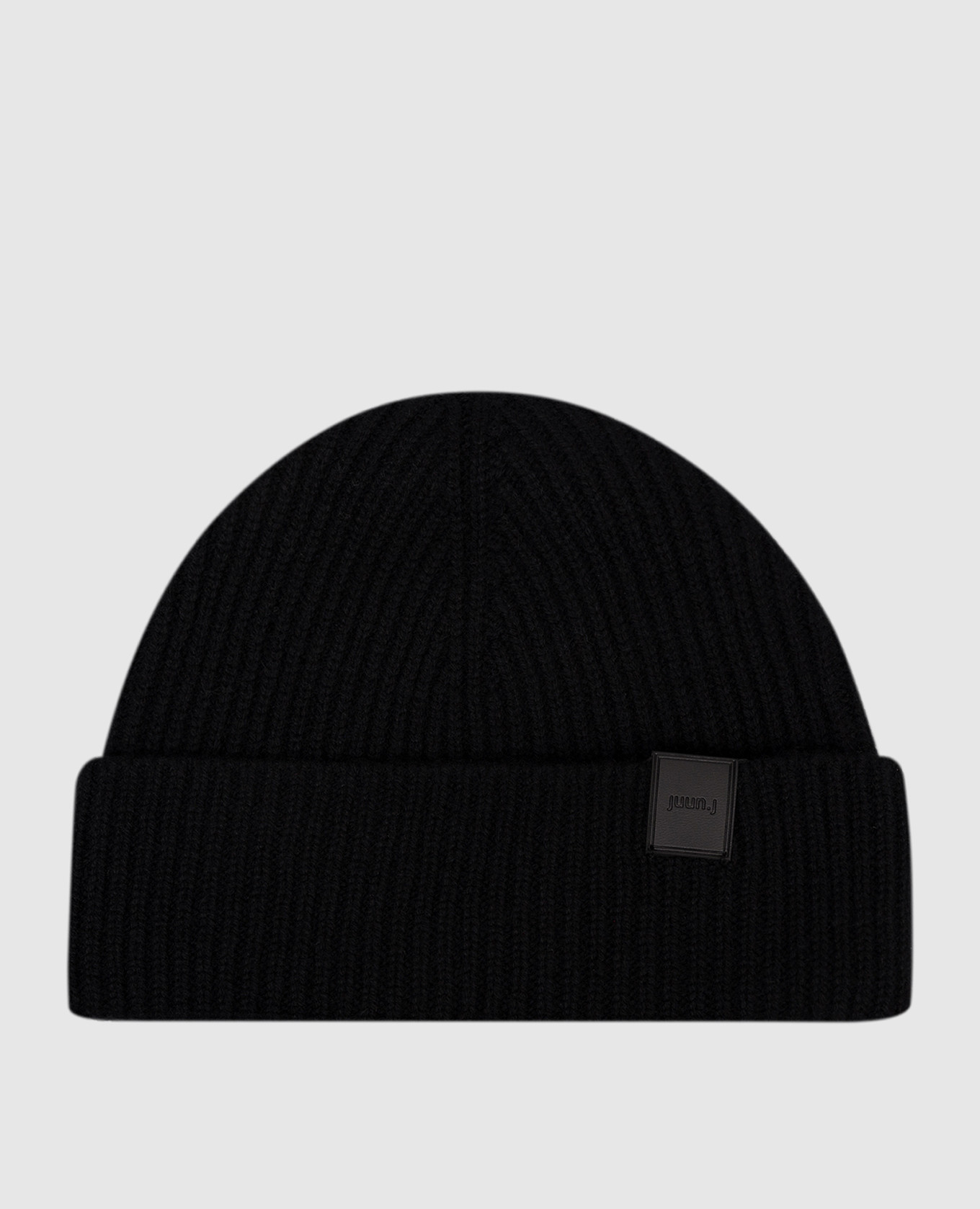 Black cashmere hat Juun.j