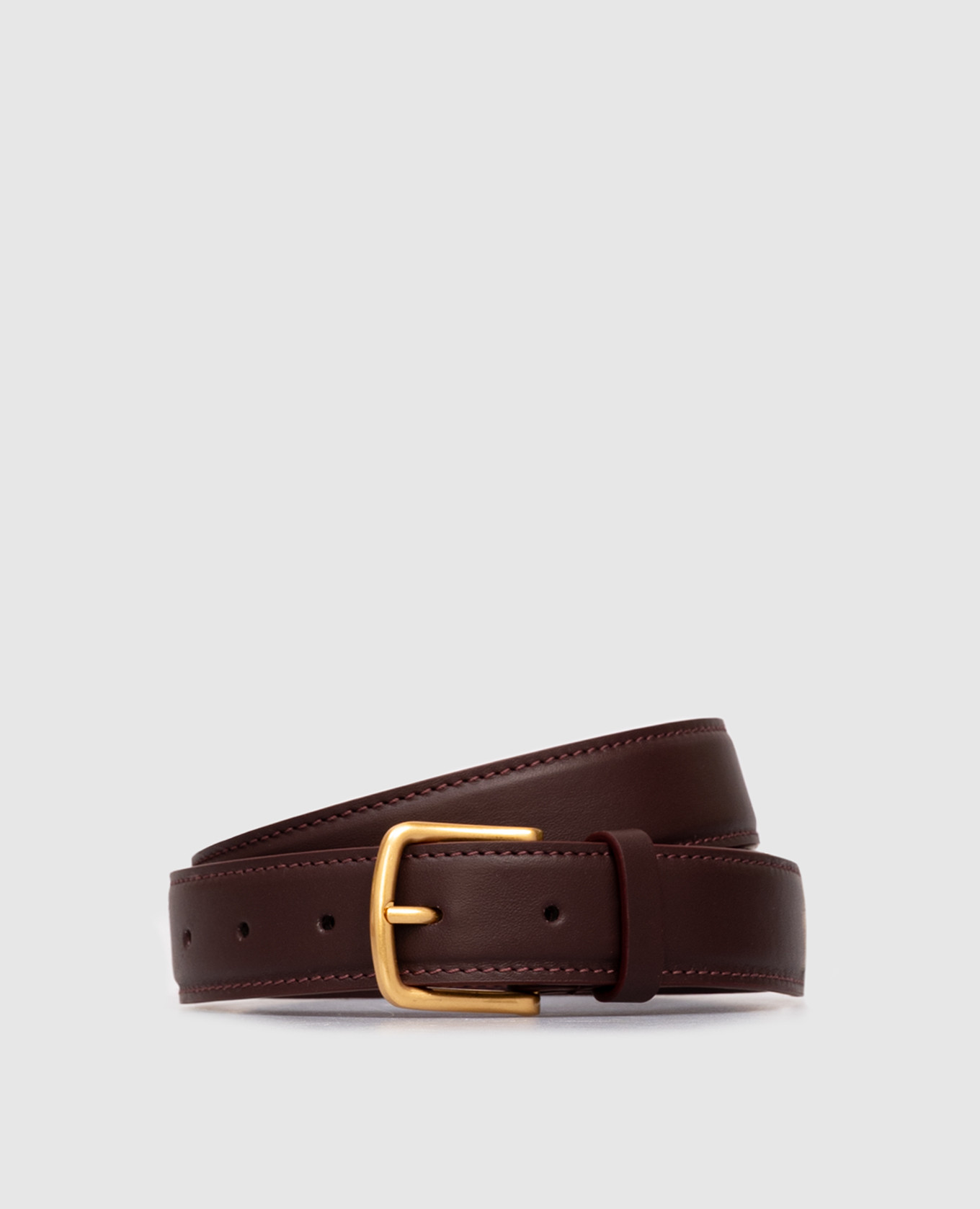 

Burgundy leather belt Babe Pay Pls