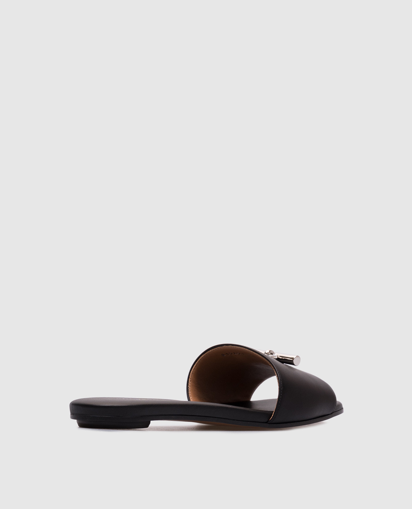 

Black leather T-Bar flip-flops Alexander McQueen
