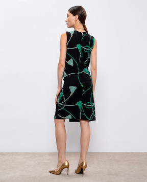 Gucci Black dress with branded print 291964