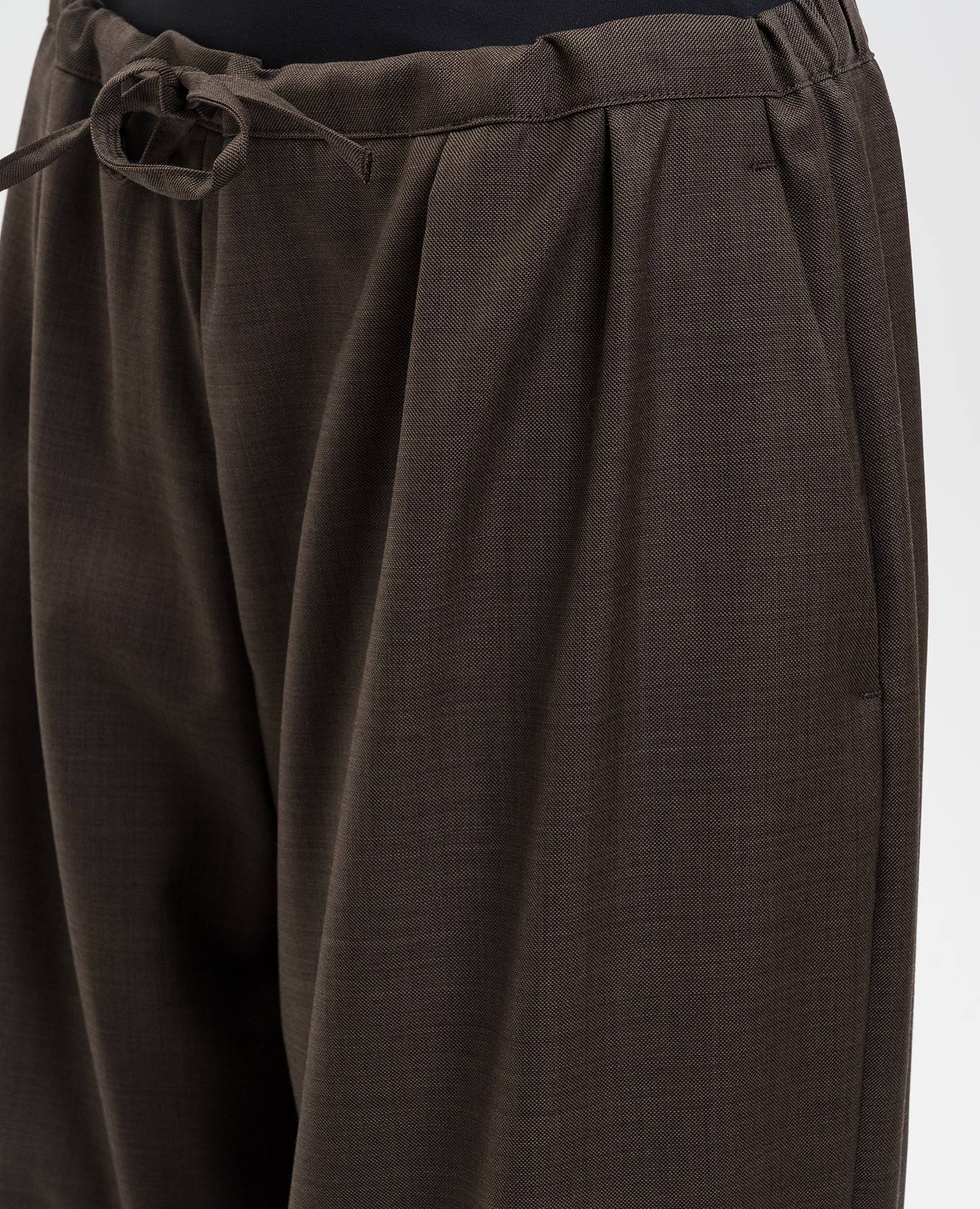 

Brown COVE wool trousers Loulou de Saison