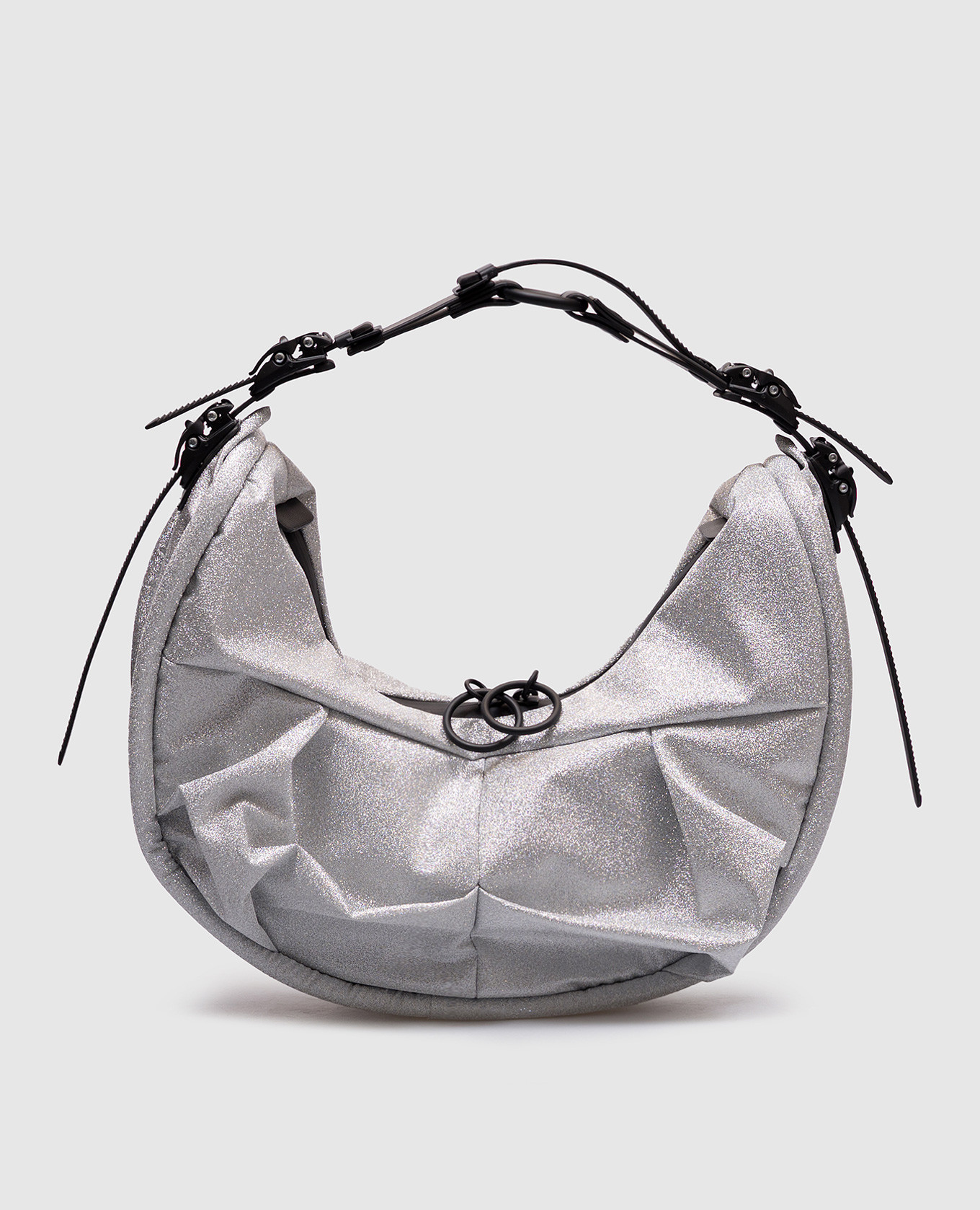 

Silver hobo bag HM2 Innerraum