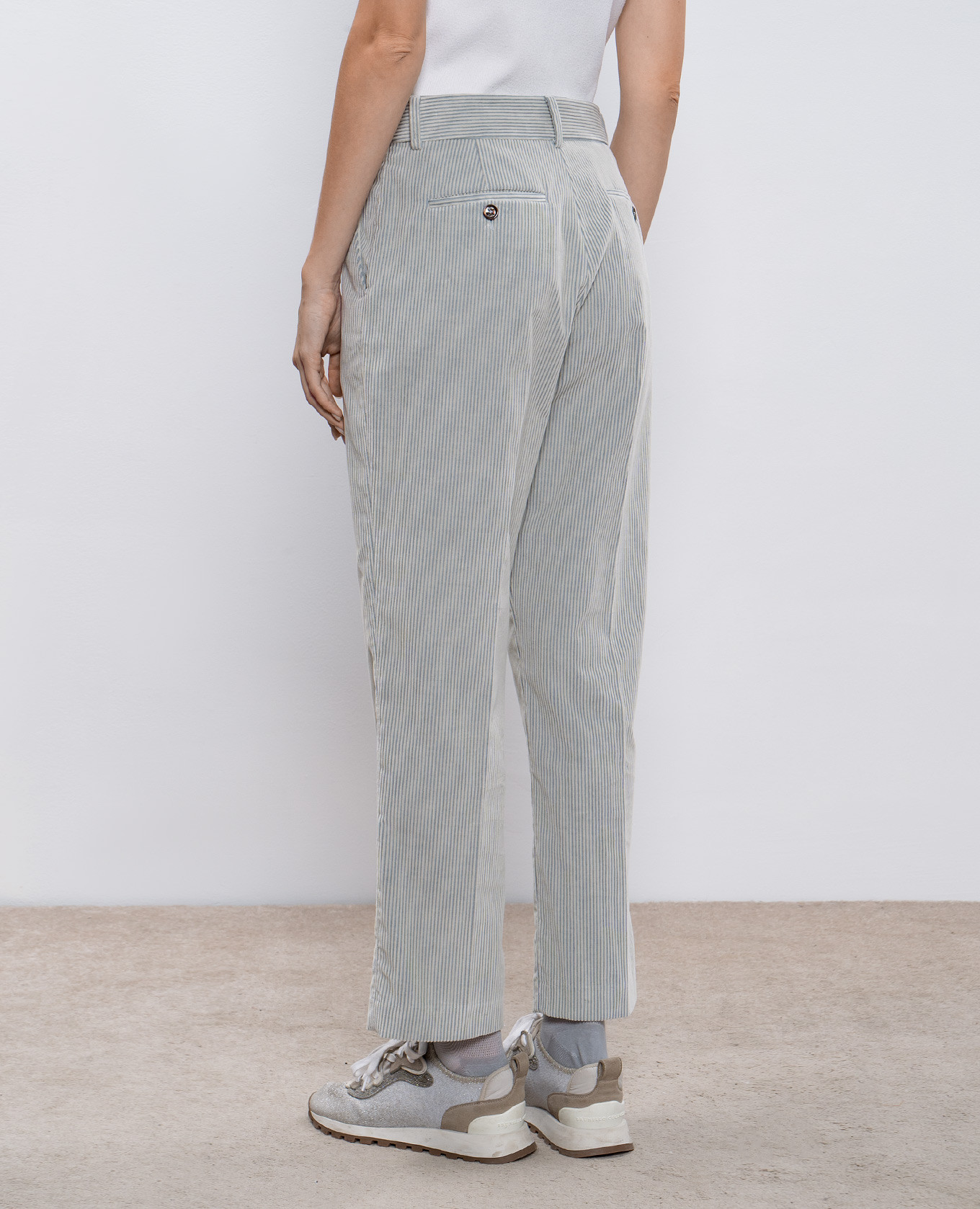 

Gray corduroy pants LINDA MooRER, Grey