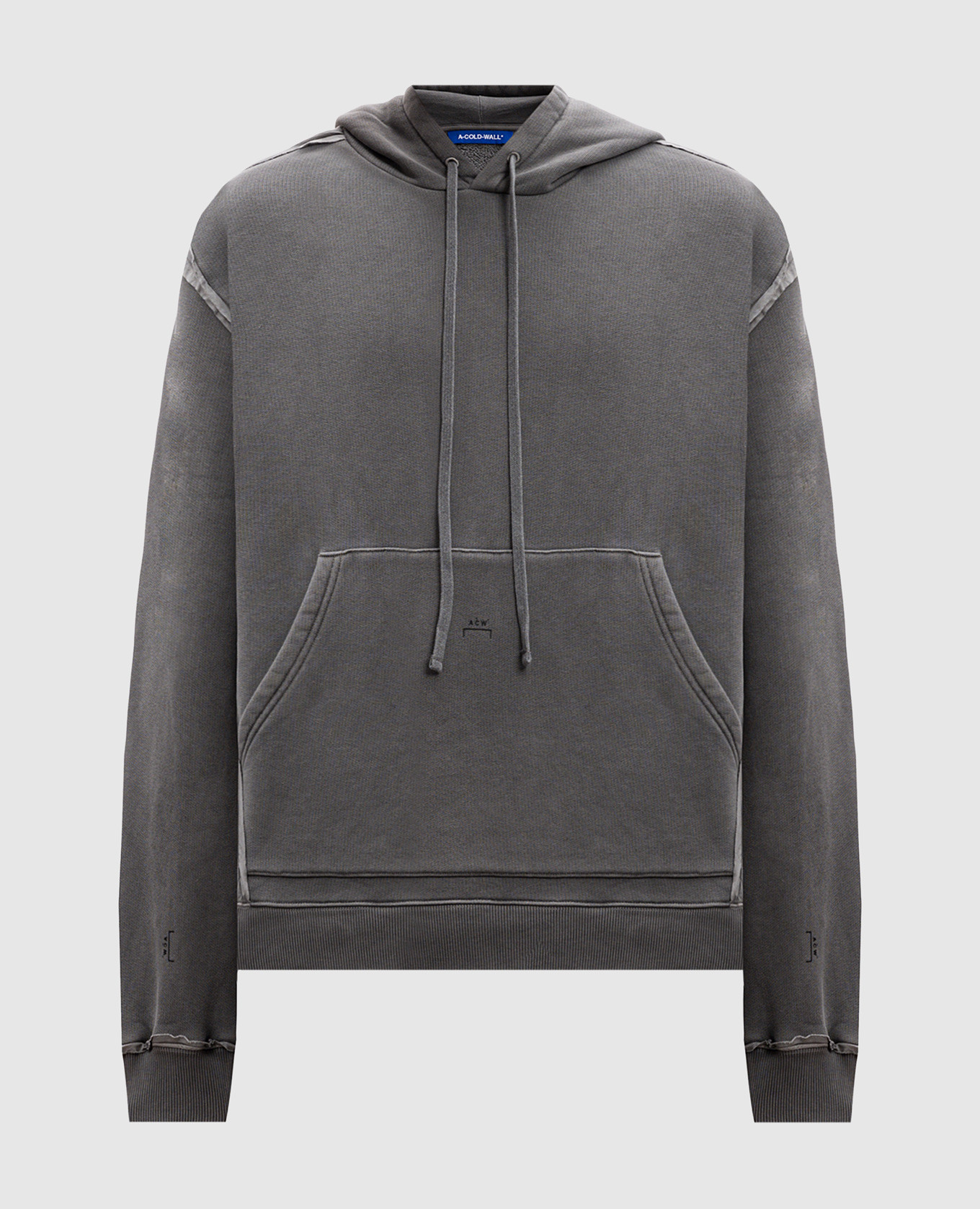 

Gray Facade Logo Hoodie A Cold Wall, Grey