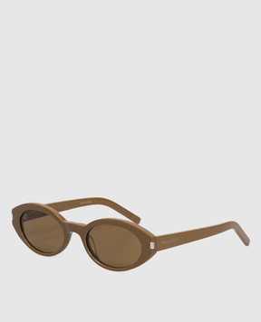 Saint Laurent Sunglasses 567 khaki 714794Y9956