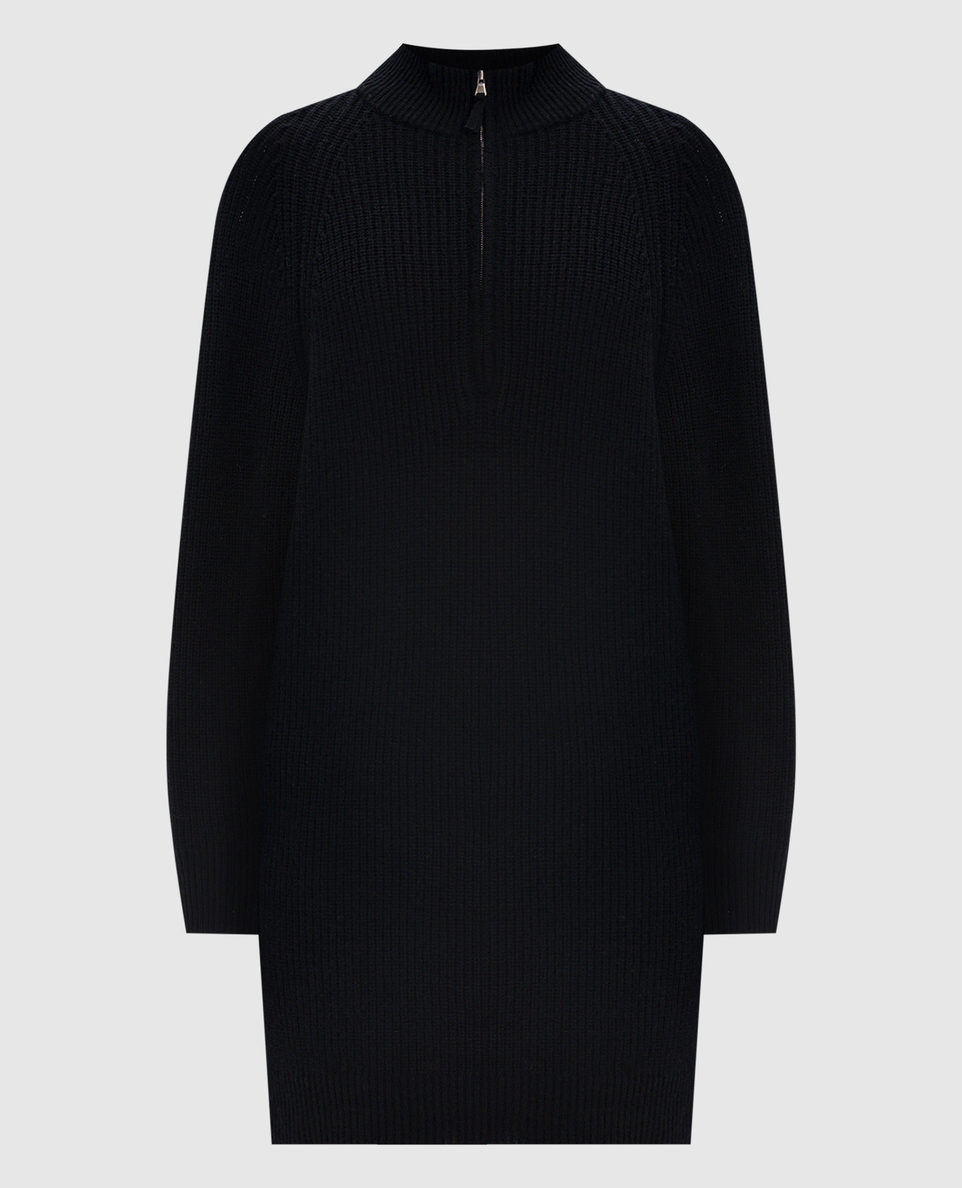 

Black wool and cashmere dress Allude
