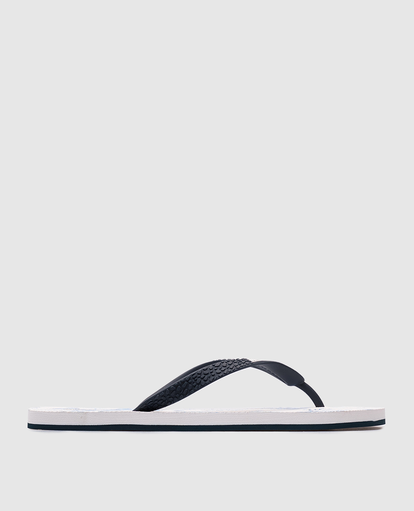

White flip-flops with logo Vilebrequin