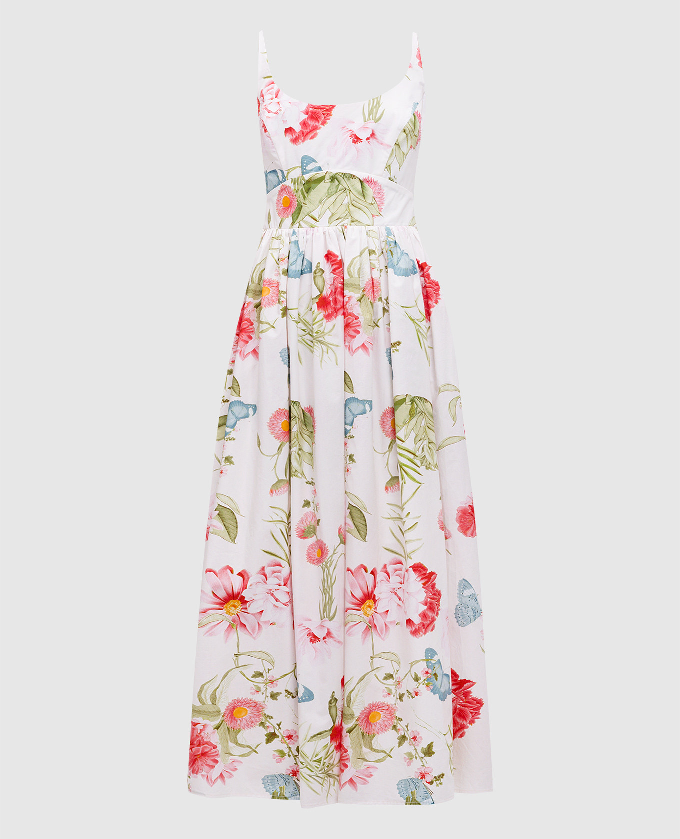 

Nixie white floral print dress Christy Lynn