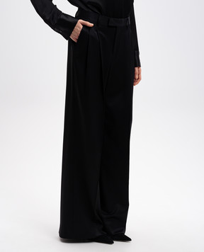 Jacob Lee Black pants made of wool WWP050AW24GB