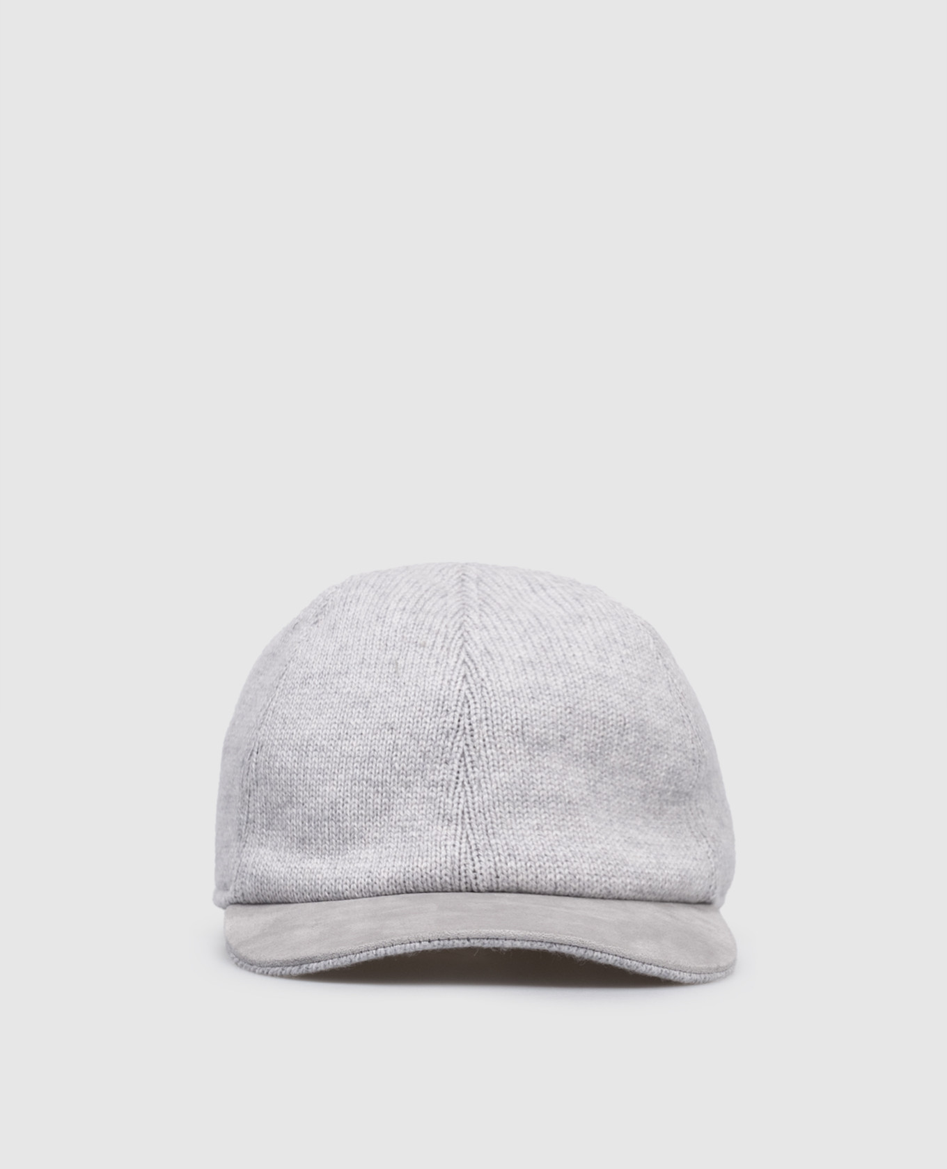 

Gray cashmere cap Doriani Cashmere, Grey