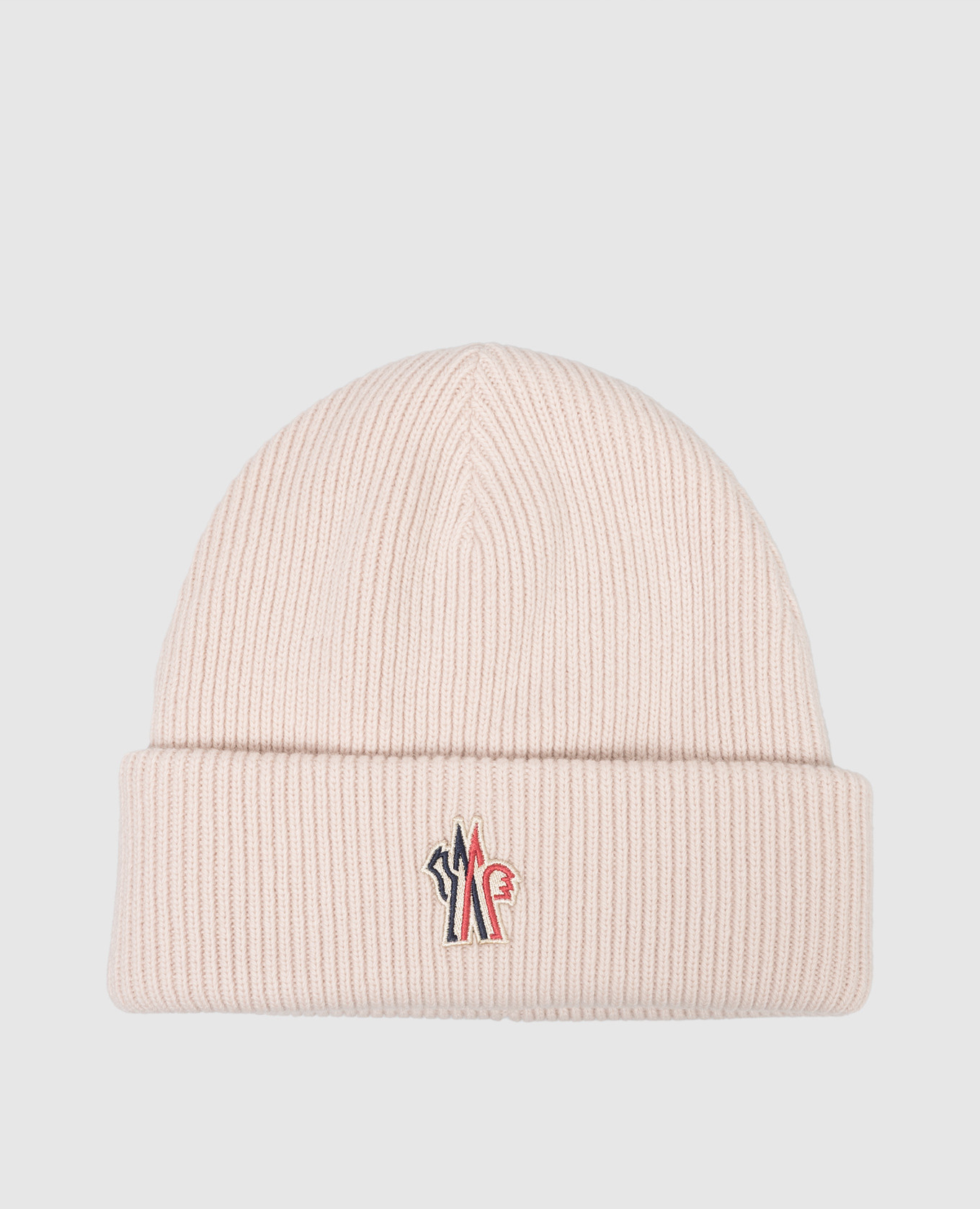 Pink wool hat Moncler Grenoble