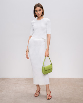 Lou Lou Studio Culli's white ribbed top CULLI