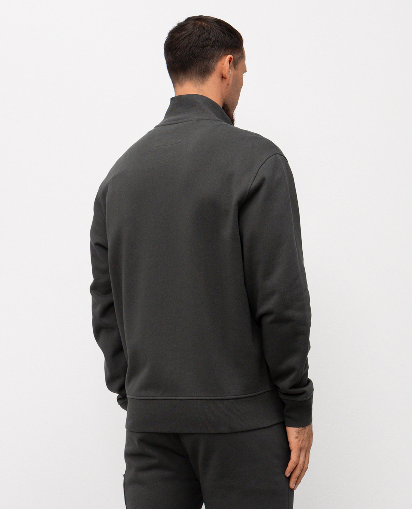 

Green sports jacket with logo embroidery C.P. Company