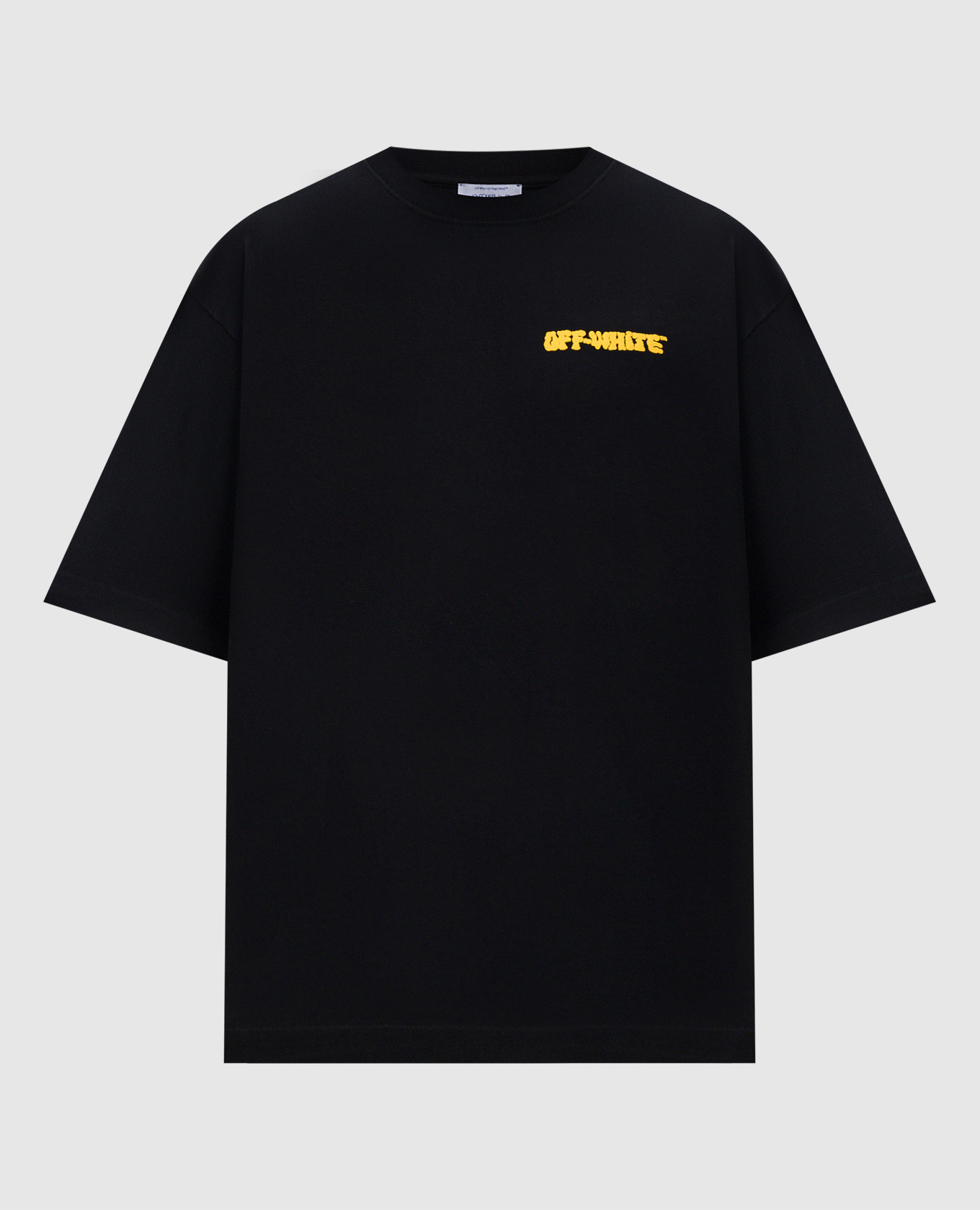 

Black t-shirt with logo print Off-White