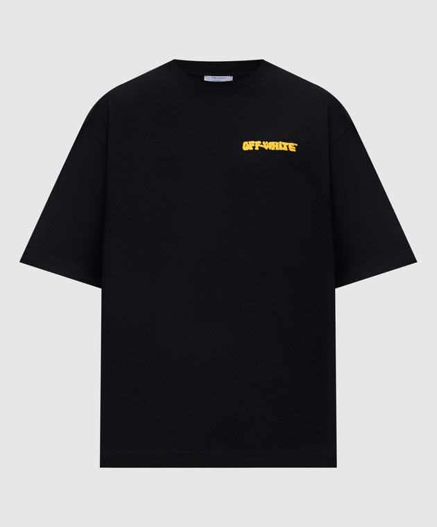 ★Off-White★ Logo Print T-Shirt Black OMAA027S23JER0071001 MUSINSA | Off White Logo Print T-Shirt - Black
