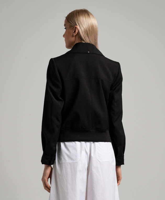 ジャケット Max Mara 'Smalto' jacket Stretch twill short jacket, hazelnut brown | 