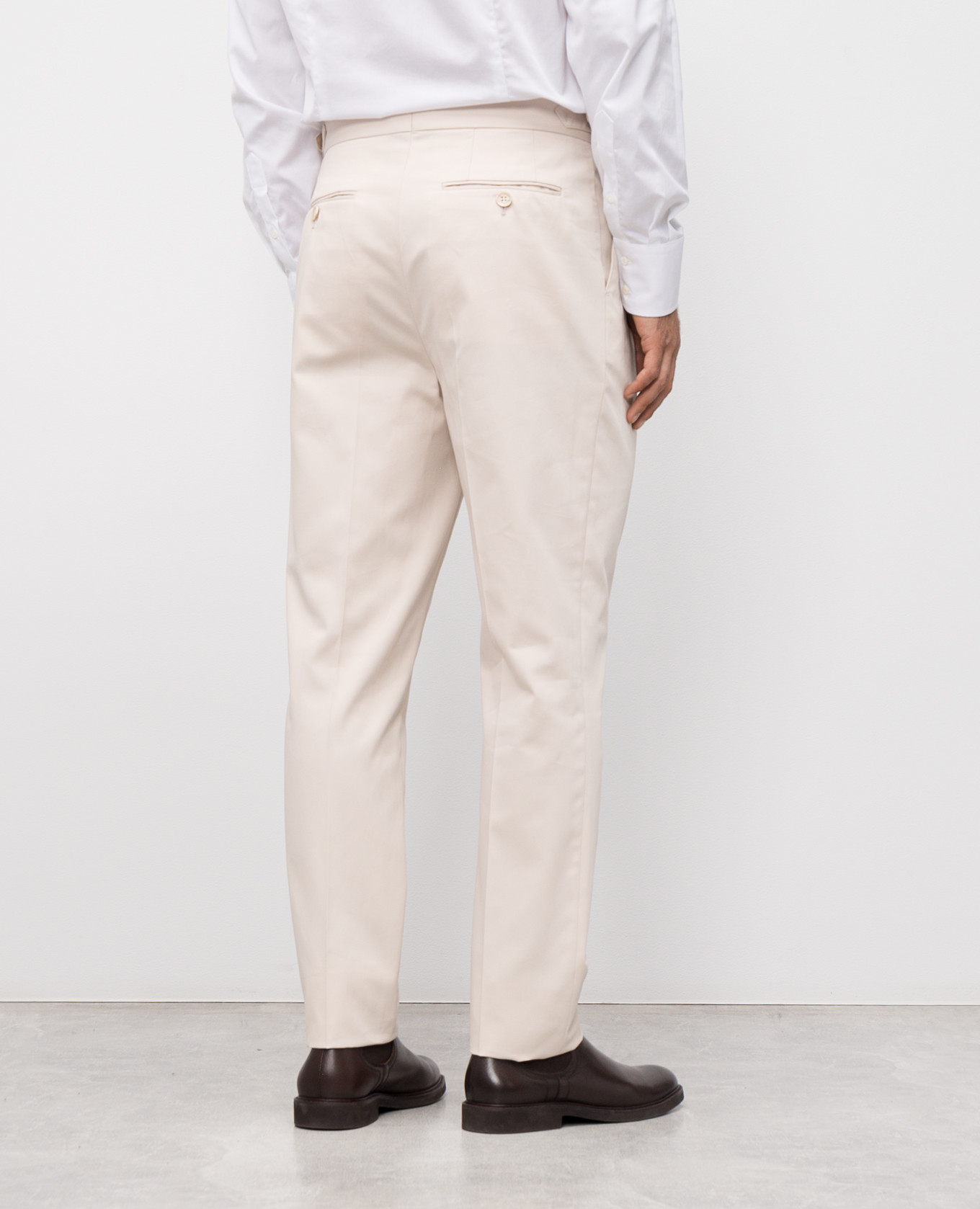 Beige pants Brunello Cucinelli 4