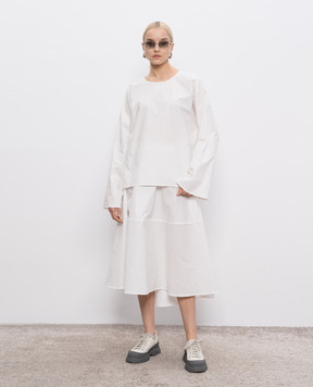 Sofie D`Hoore White blouse BASEL BASELCPOP
