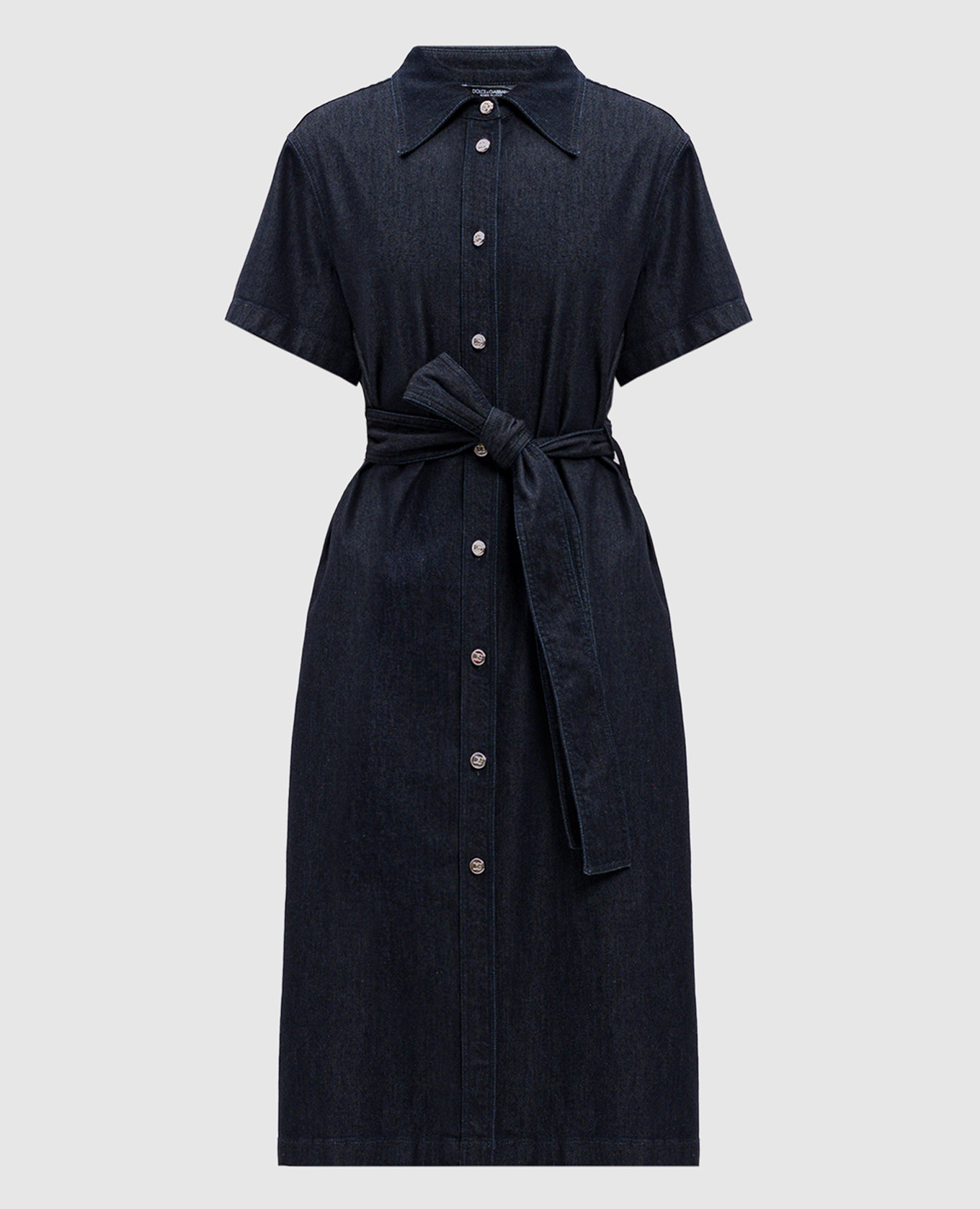 Blue denim shirt dress Dolce&Gabbana