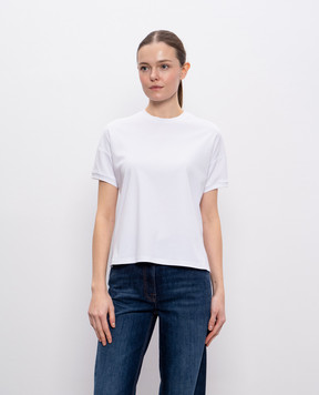 MooRER White T-shirt LIGEA LIGEASI8
