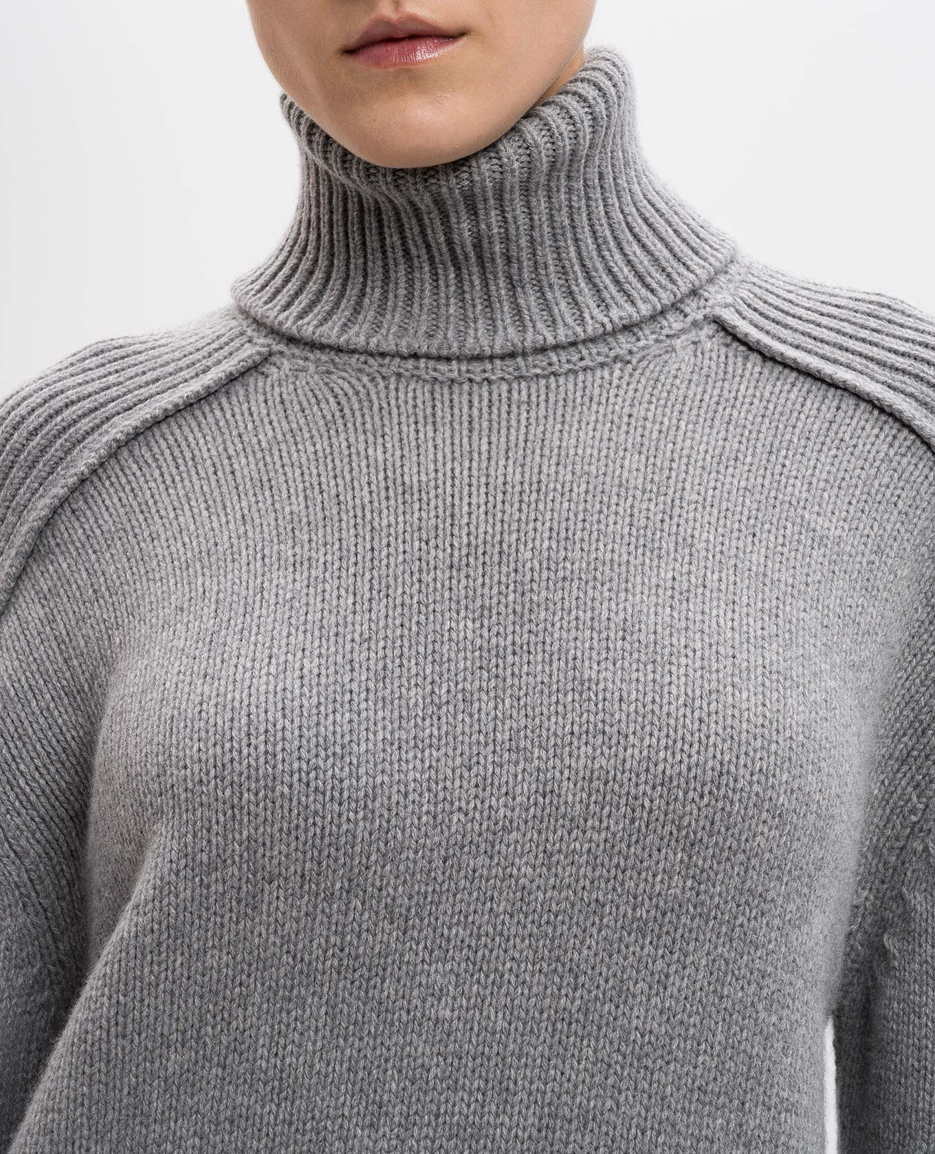 

Gray cashmere sweater Babe Pay Pls, Grey