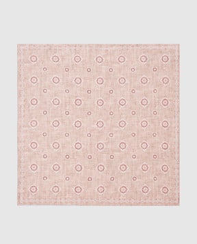 Brunello Cucinelli Reversible printed silk pachet scarf MR8950091