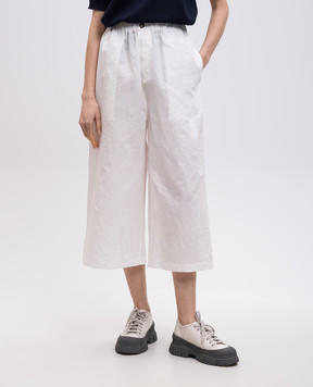 Sofie D`Hoore White culottes PONCECOZE