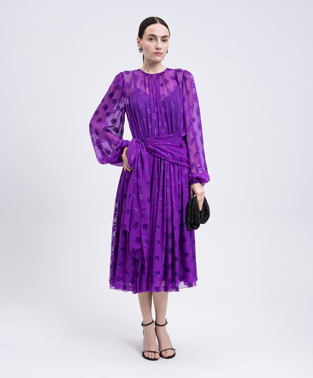 d&g silk dress DOLCE & GABBANA