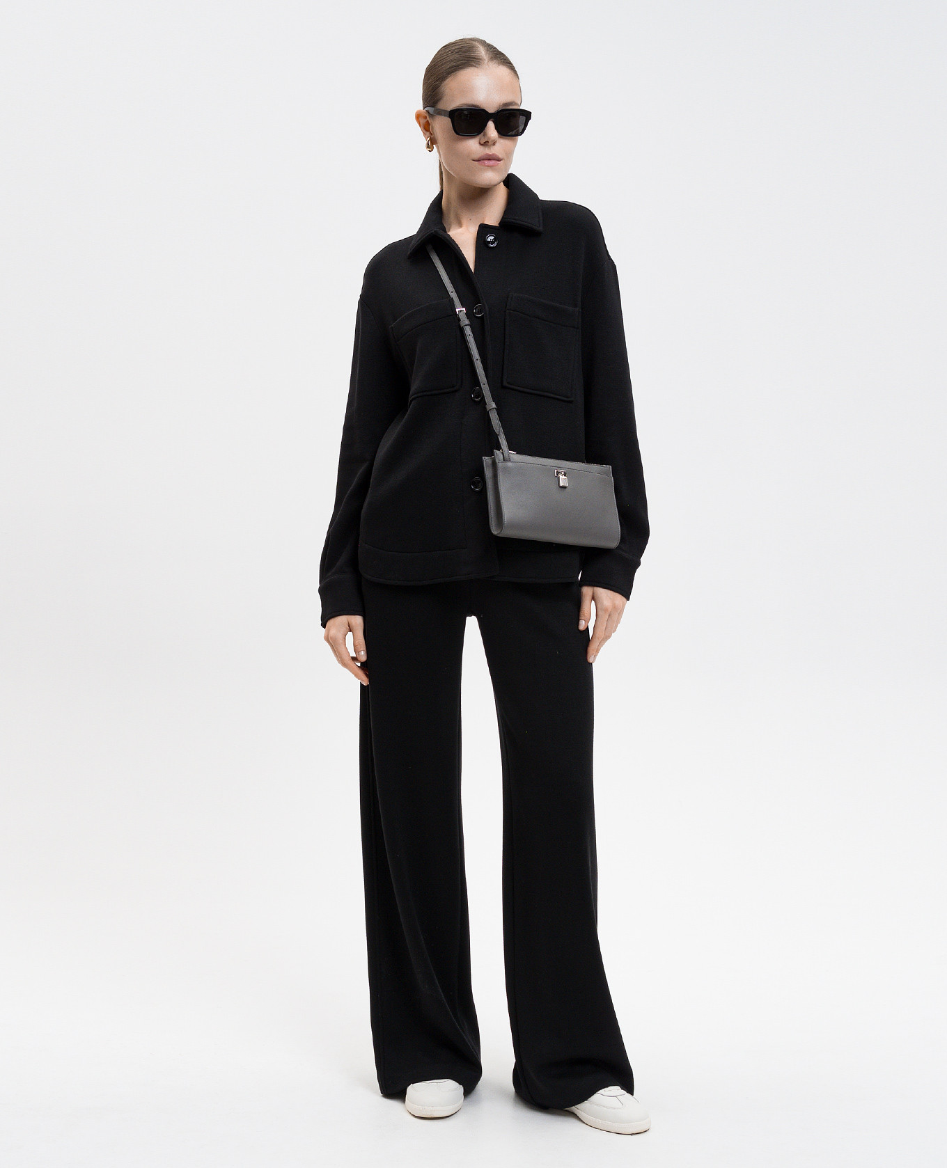 

Black cardigan with monogram logo Dondup