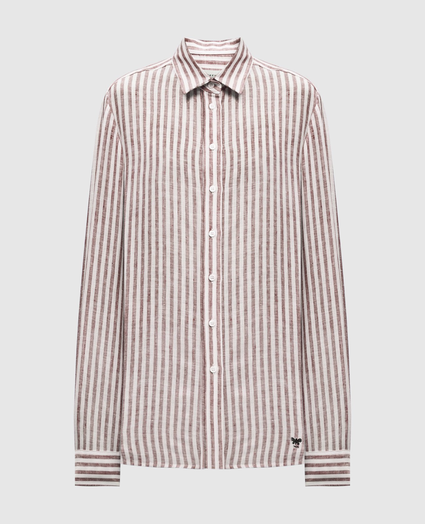 

JOSEF striped linen shirt Max Mara Weekend, Brown