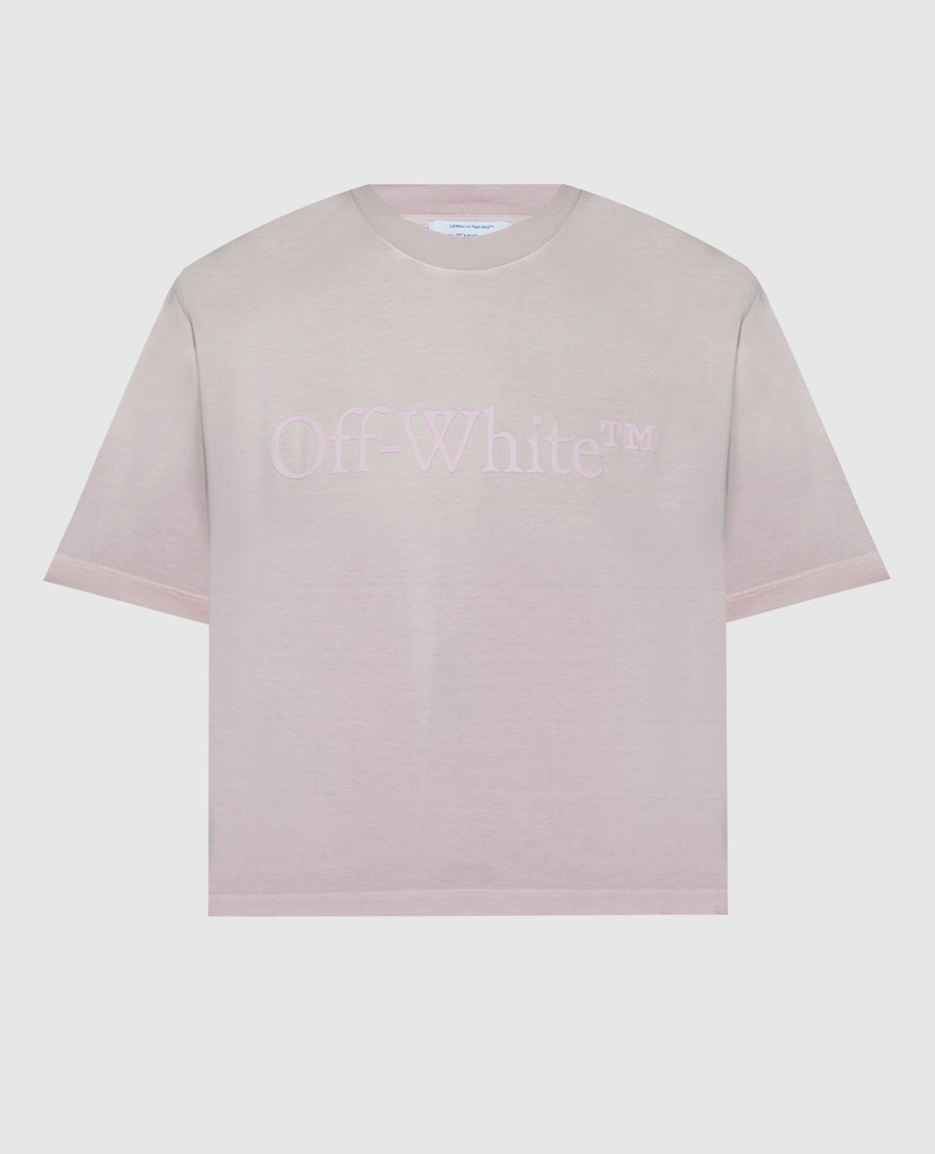 

Pink top with logo Off-White