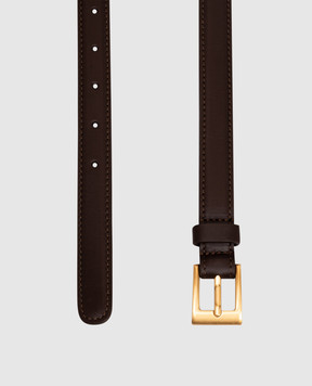 Babe Pay Pls Brown leather belt 0C001