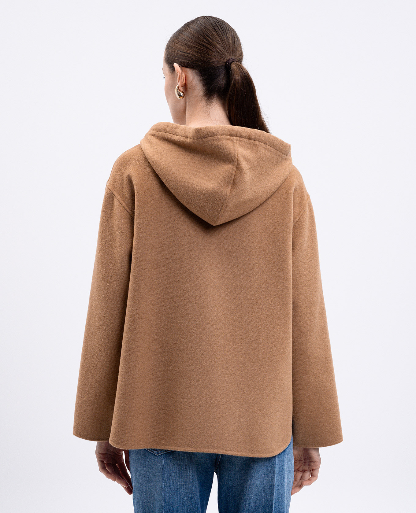 

Beige MINA jacket made of wool, silk and cashmere Max Mara