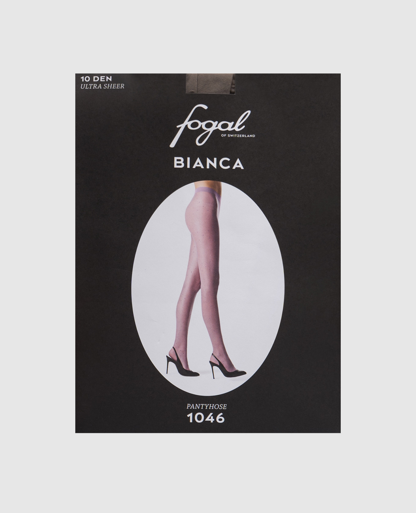 

Beige tights Bianca 10 Den in peas Fogal, Бежевый