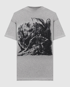 Tシャツ・カットソー VETEMENTS Men T Shirts UA66TR645GGREYMELANGE Gray VETEMENTS: T-shirt men - Grey | Vetements t-shirt UA66TR645G