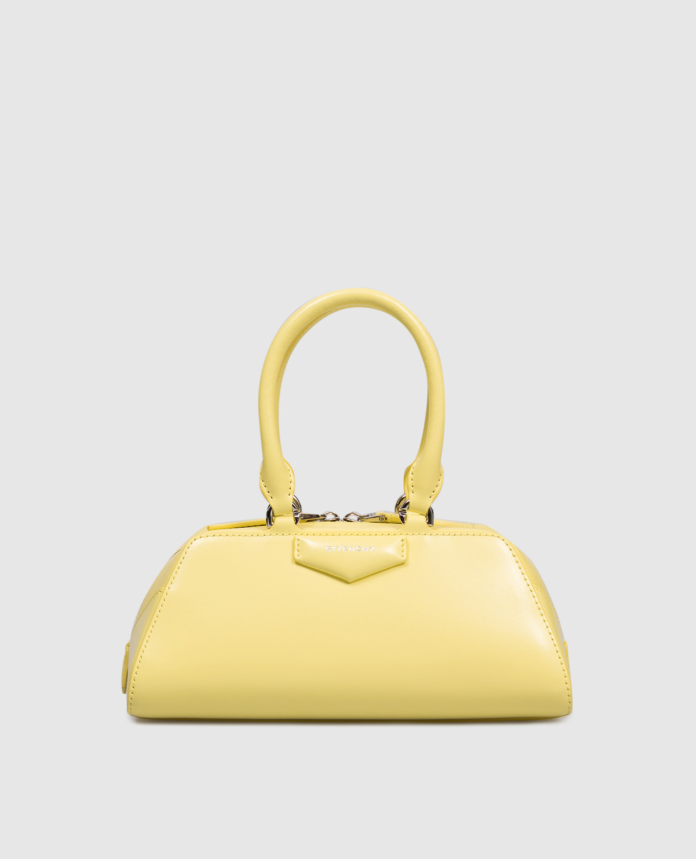 

Antigona East-West yellow leather bag Givenchy